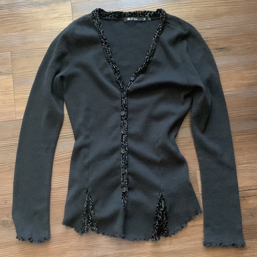 Black Cardigan from Nic + Zoe. See photos. So cute and feminine